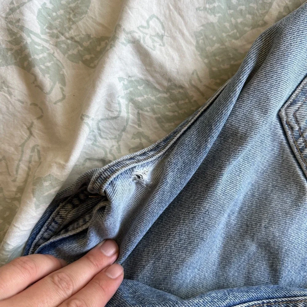 Vintage Levi's 545 Jeans Mens 38‎ Blue Loose Outdoor Brown Tab Light Denim 38x32